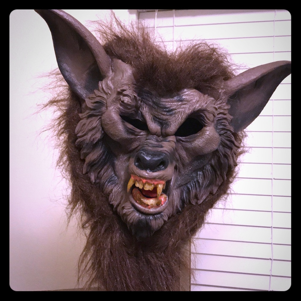 Werewolf mask Halloween or costume party